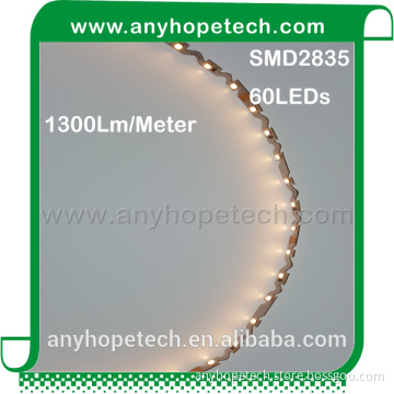 1300lm waterproof IP65 12V 24V 300 SMD 2835 bendable led light strips